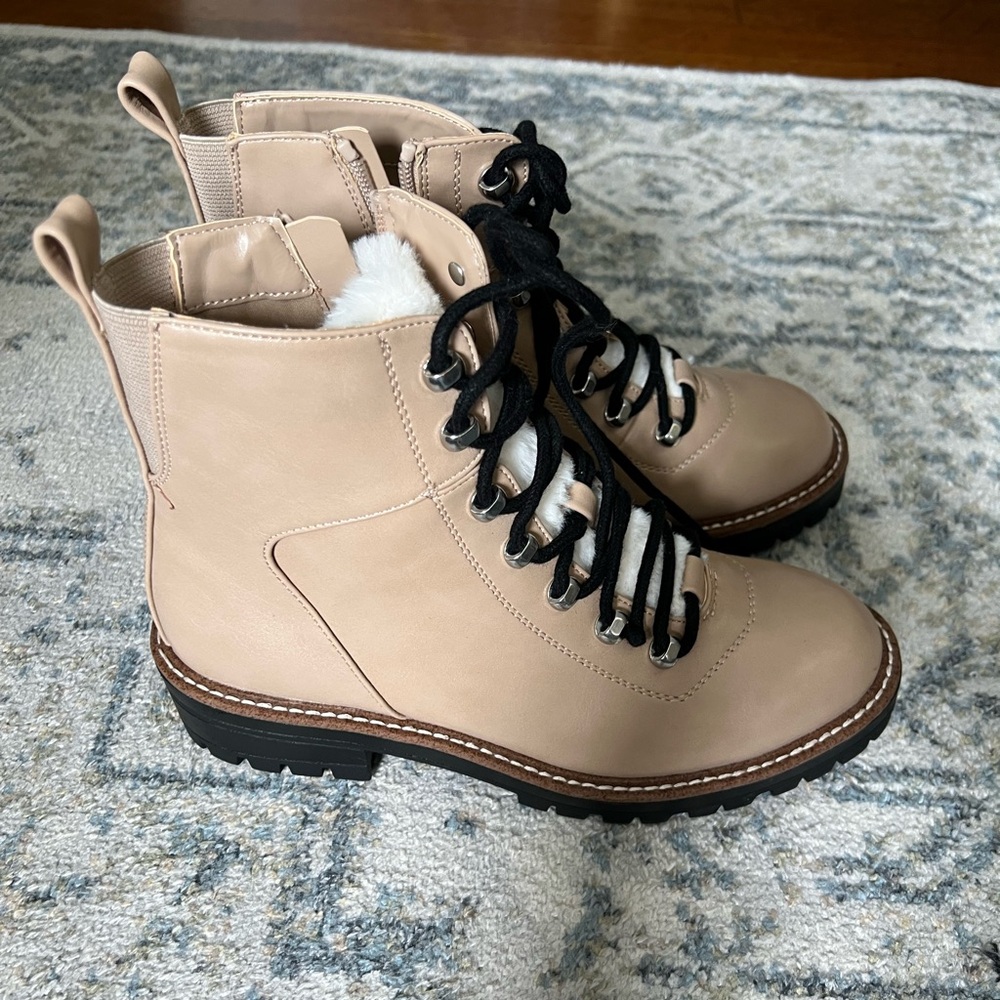 New Tan Boots